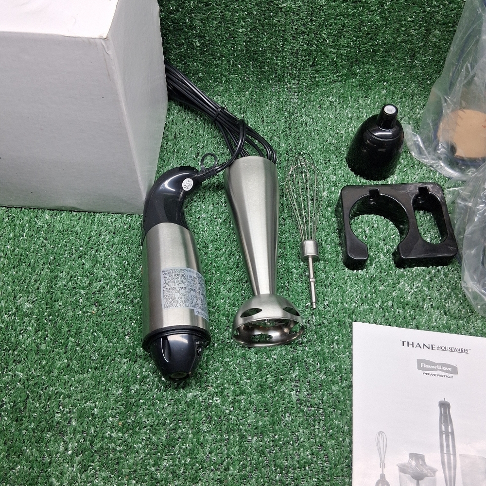 Flavorwave Powerstick S/s Hand Immersion Blender Whisk Chopper